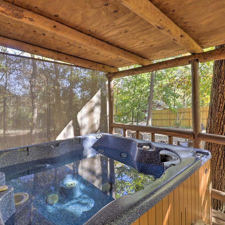 Broken Bow Cabin With Hot Tub And Bbq - 4 Mi To Lake! Stephens Gap Exterior foto