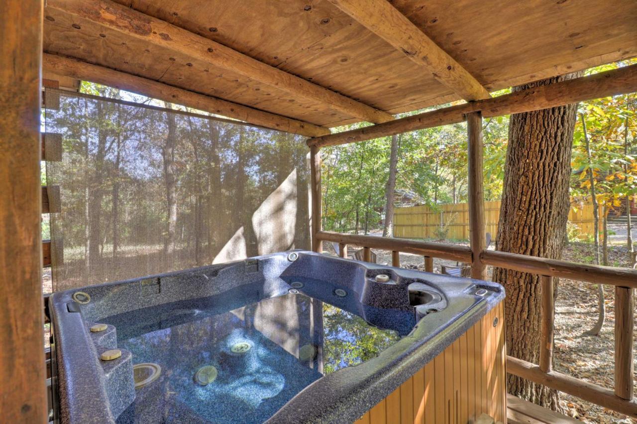 Broken Bow Cabin With Hot Tub And Bbq - 4 Mi To Lake! Stephens Gap Exterior foto
